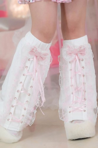 Hangyo Usagi (All Purpose Bunny) Leg Warmers - White