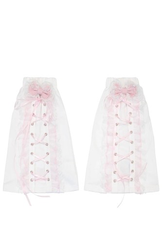 Hangyo Usagi (All Purpose Bunny) Leg Warmers - White 2