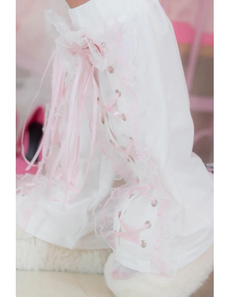 Hangyo Usagi (All Purpose Bunny) Leg Warmers - White