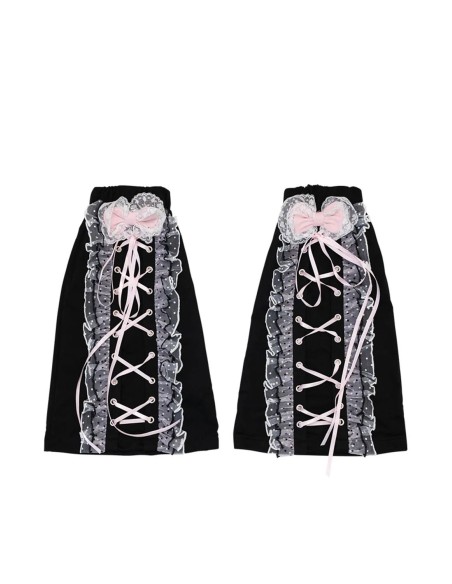Hangyo Usagi (All Purpose Bunny) Leg Warmers - Black
