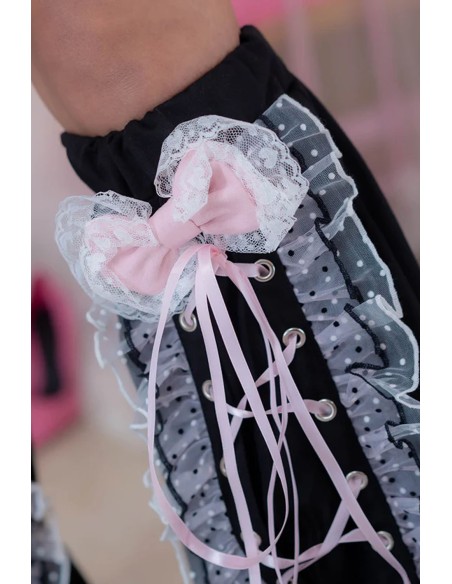 Calentadores Hangyo Usagi (All Purpose Bunny) - Negro