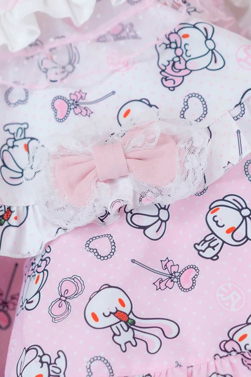 Falda Hangyo Usagi (All Purpose Bunny) - Blanco