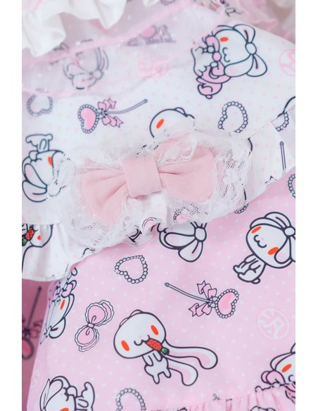 Falda Hangyo Usagi (All Purpose Bunny) - Blanco