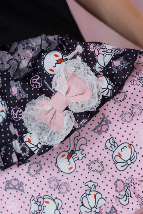 Hangyo Usagi Skirt (All Purpose Bunny) - Black