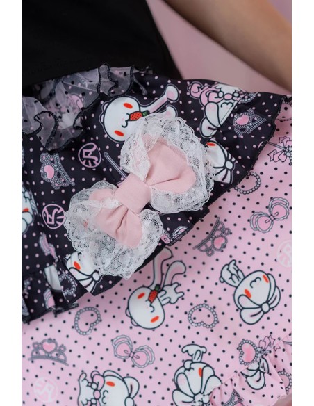 Hangyo Usagi Skirt (All Purpose Bunny) - Black