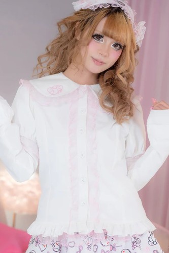 Blusa Hangyo Usagi (All Purpose Bunny) - Blanco