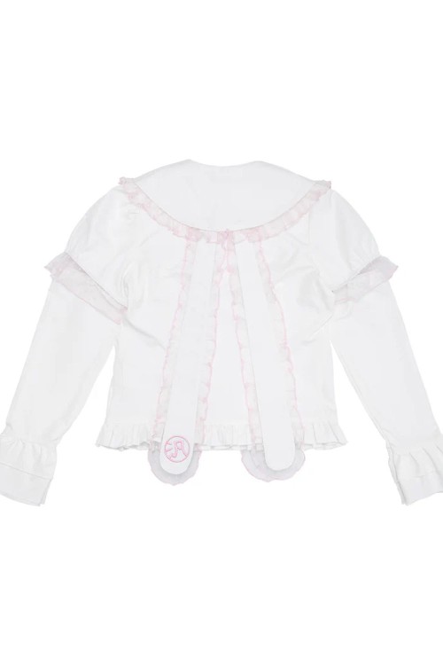 Hangyo Usagi (All Purpose Bunny) Blouse - White