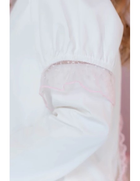 Blusa Hangyo Usagi (All Purpose Bunny) - Blanco