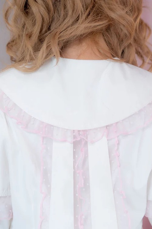 Hangyo Usagi (All Purpose Bunny) Blouse - White