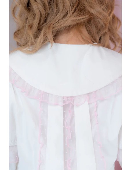 Hangyo Usagi (All Purpose Bunny) Blouse - White