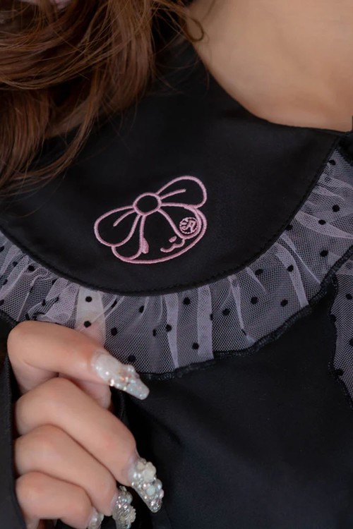 Hangyo Usagi (All Purpose Bunny) Blouse - Black