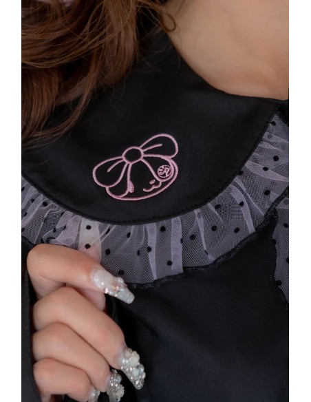 Hangyo Usagi (All Purpose Bunny) Blouse - Black