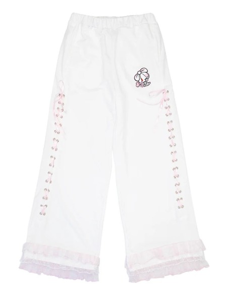 Pantalón Hangyo Usagi (All Purpose Bunny) - Blanco