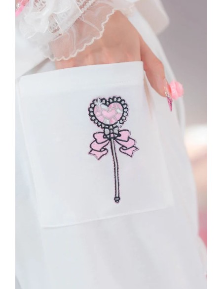 Pantalón Hangyo Usagi (All Purpose Bunny) - Blanco