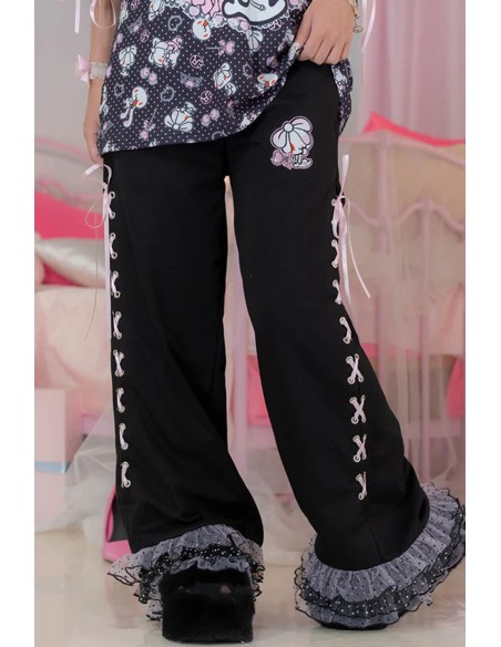 Pantalón Hangyo Usagi (All Purpose Bunny) - Negro