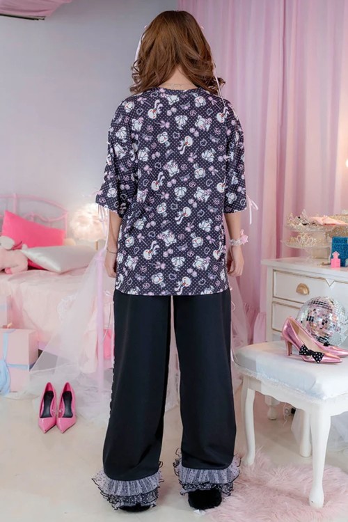 Pantalón Hangyo Usagi (All Purpose Bunny) - Negro