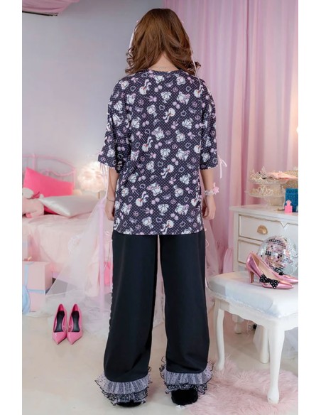 Hangyo Usagi Pants (All Purpose Bunny) - Black
