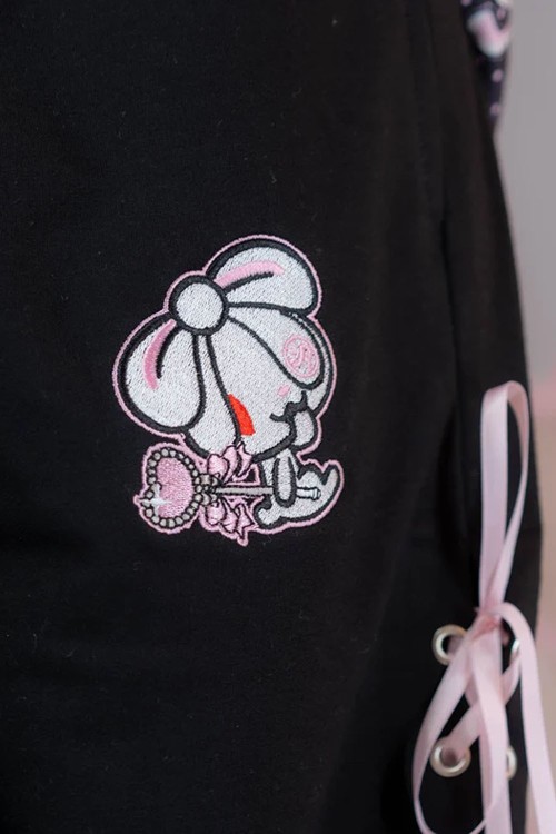 Hangyo Usagi Pants (All Purpose Bunny) - Black