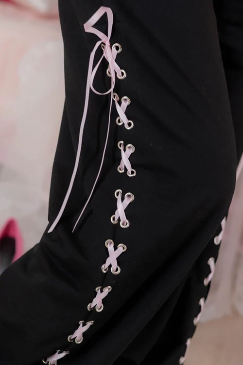 Hangyo Usagi Pants (All Purpose Bunny) - Black