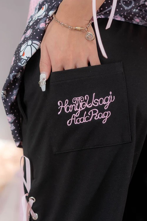 Pantalón Hangyo Usagi (All Purpose Bunny) - Negro