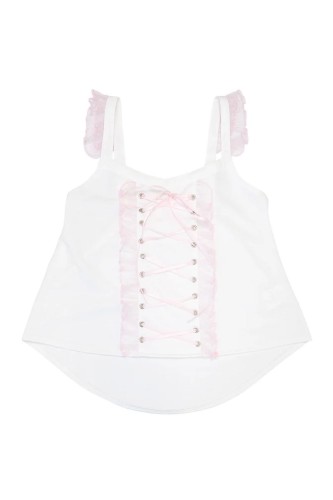 Top Camisola Hangyo Usagi (All Purpose Bunny) - Blanco 2