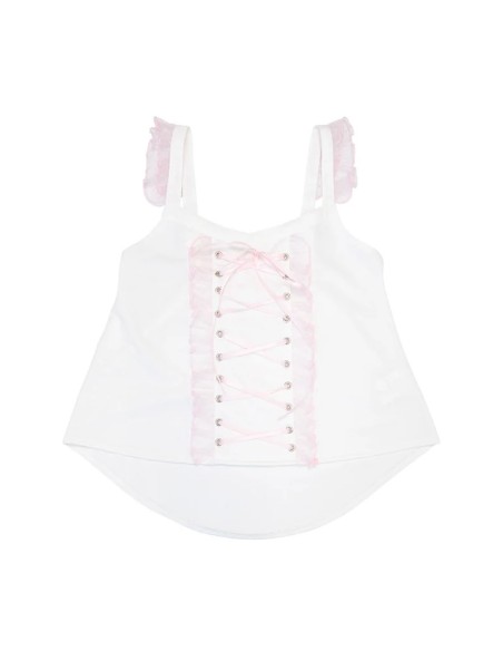 Top Camisola Hangyo Usagi (All Purpose Bunny) - Blanco