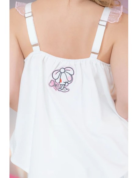Top Camisola Hangyo Usagi (All Purpose Bunny) - Blanco