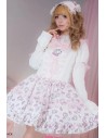 Vestido de Tirantes Hangyo Usagi (All Purpose Bunny) - Blanco