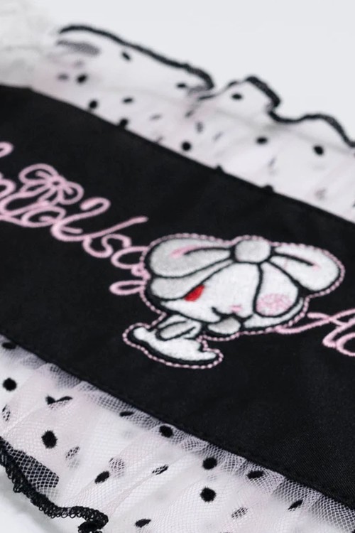 Headdress Hangyo Usagi (All Purpose Bunny) - Black