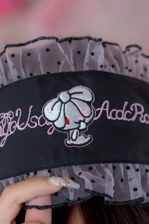 Headdress Hangyo Usagi (All Purpose Bunny) - Negro