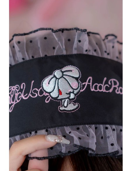 Headdress Hangyo Usagi (All Purpose Bunny) - Black