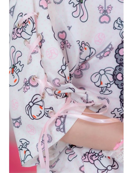 Camiseta Hangyo Usagi (All Purpose Bunny) - Blanco