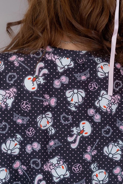 Camiseta Hangyo Usagi (All Purpose Bunny) - Negro