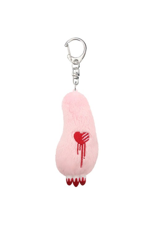 Gloomy Bear Paw Pink Keychain
