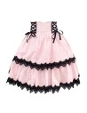 Old School Doll High Waist Skirt - Princess Pink x Black (Madame Chocolat Exclusive)
