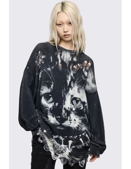 No Cuddles Knit Sweater - Minga London