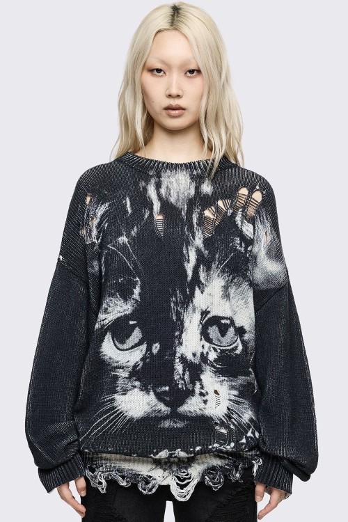 No Cuddles Knit Sweater - Minga London