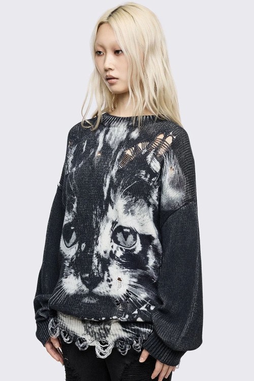No Cuddles Knit Sweater - Minga London