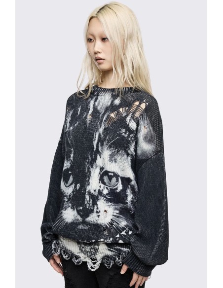 No Cuddles Knit Sweater - Minga London