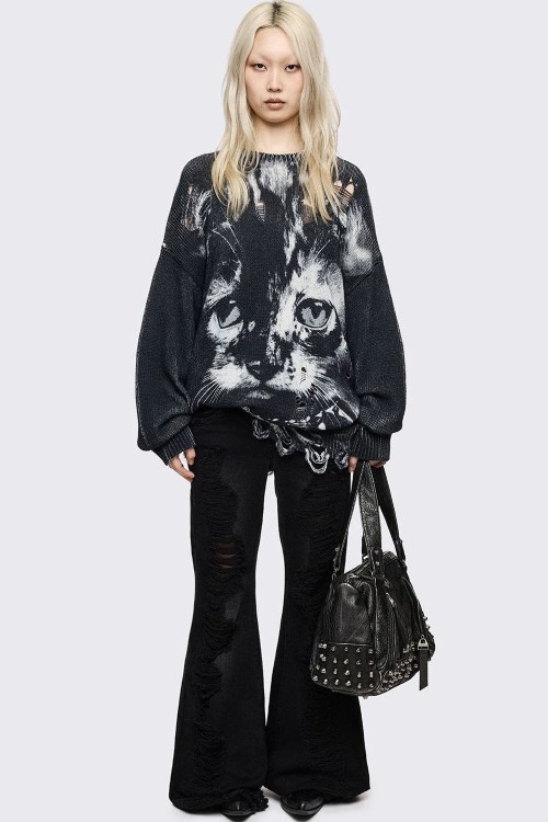 No Cuddles Knit Sweater - Minga London