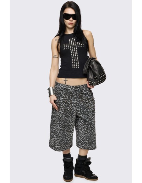 Jort Brat Leopard Shorts - Minga London