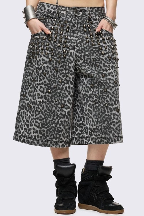 Jort Brat Leopard Shorts - Minga London
