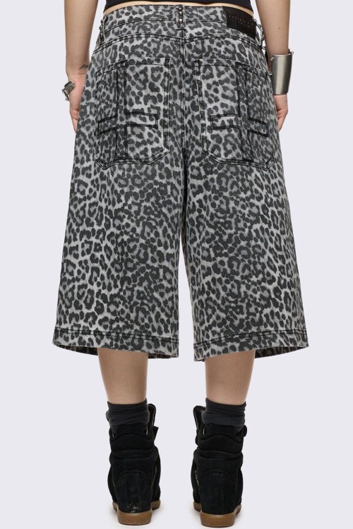 Pantalón Corto Jort Brat Leopard - Minga London