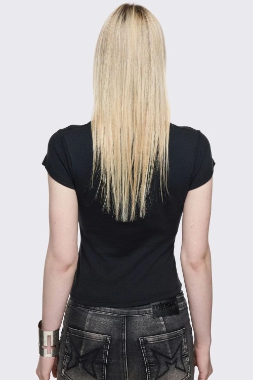 Camiseta Baby Tee Wingless Angel  - Minga London