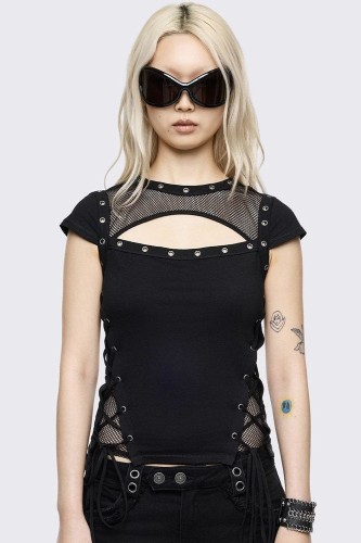 Baby Tee Techno T-shirt - Minga London