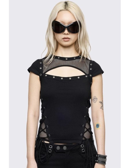 Baby Tee Techno T-shirt - Minga London