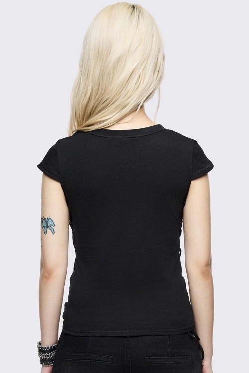 Camiseta Baby Tee Techno  - Minga London