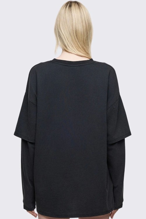 Camiseta de Doble Manga Dark Reinassance- Minga London