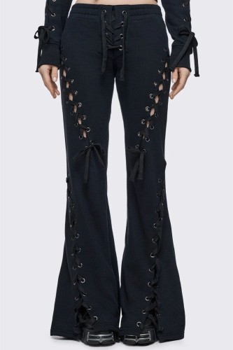 Grave Bell Bottom Trousers - Minga London