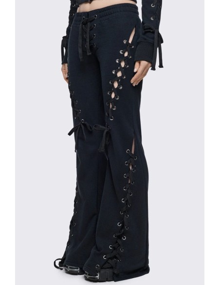 Grave Bell Bottom Trousers - Minga London